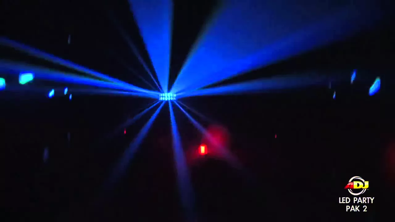 Product video thumbnail for American DJ LED PARTY PAK 2 3-in-1 Light Effects