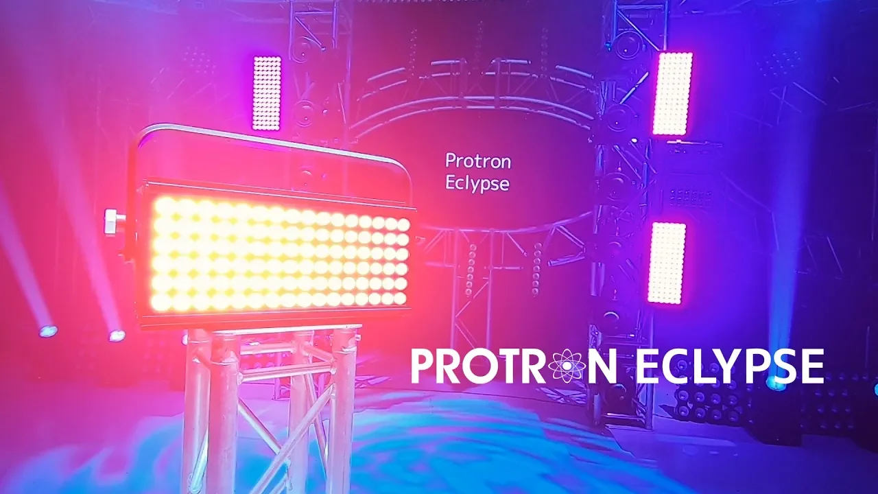 Product video thumbnail for Elation PROTRON ECLYPSE 96 x 10W RGBW LED Strobe