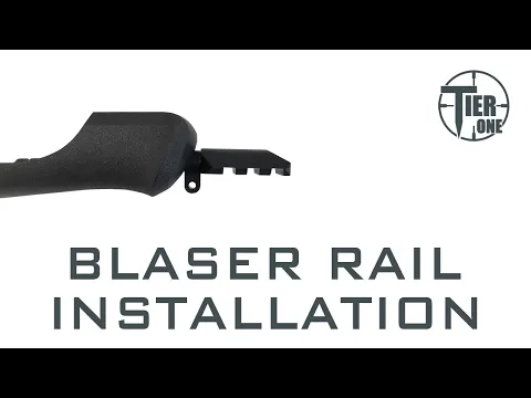 Tier One Blaser R8 Picatinny Adapter