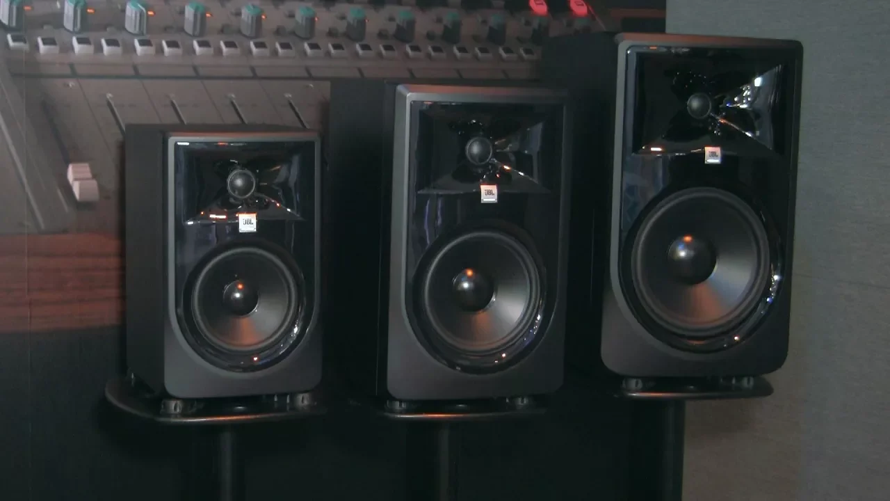 Product video thumbnail for JBL 306P MKII Studio Monitor Pair with Isolation Pads &amp; XLR Cables