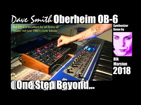 Dave Smith Oberheim OB-6 One Step Beyond Analog Synthesizer DSI Rik Marston