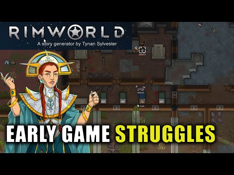 Early Game STRUGGLES | RimWorld 1.3 Ideology Gameplay