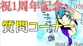 祝一周年！！　第一回質問コーナー！！
