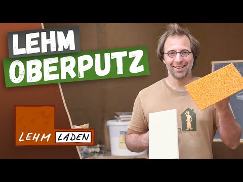 Lehm-Oberputz richtig auftragen und verarbeiten