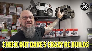 Check Out These Crazy RC Builds by Dave from Crawler Space RC in Grand Rapids