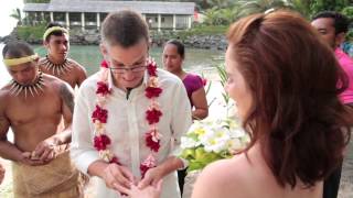 preview picture of video 'Paul & Sandra's  Samoan Wedding'