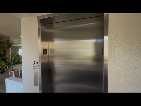 STRANGE Unknown Hydraulic Elevator- Hotel Focus SFO- South San Francisco, CA