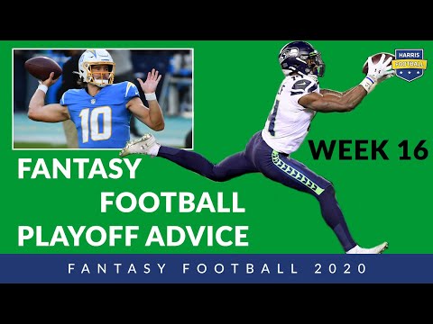 Win Your Fantasy Football 2020 Championship! Week 16 Harris Football Livestream!