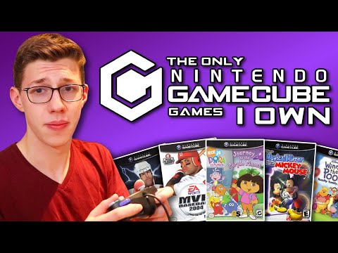The ONLY GameCube Games I Own! | TheNathan709