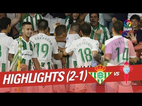 Resumen de Real Betis vs RC Celta (2-1)
