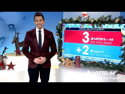 Ziehung der Lottozahlen vom 26.12.2020