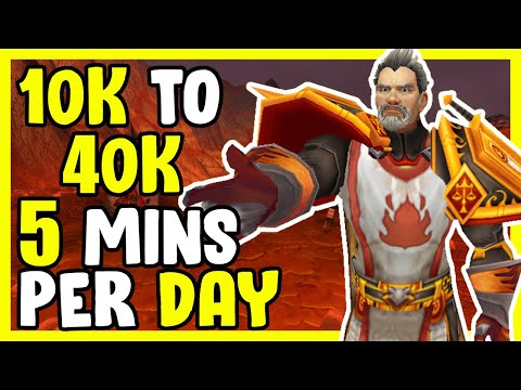 10k To 40k With 5 Mins Per Day In WoW - Gold Farming Guide