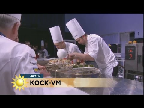 Kock-VM: Nytt moment i år var att laga veganskt - Nyhetsmorgon (TV4)