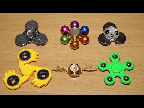 Awesome Fidget Spinners!!! Panda, Multicolor, Harry Potter and More