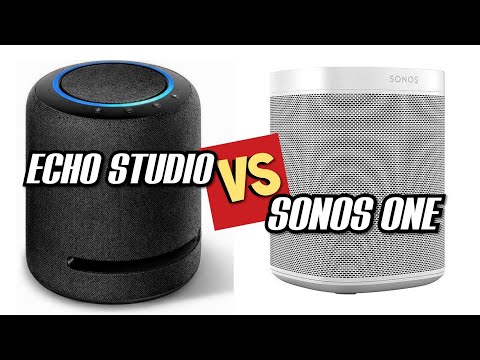 The Amazon Echo Studio VS The Sonos One | SOUND BATTLE!