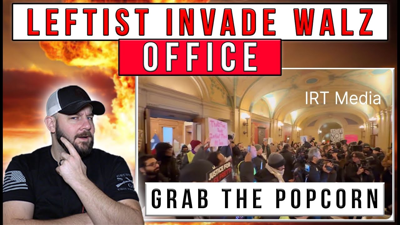 Leftist INVADE Tim Walz Office As They Realize They Got PLAYED...