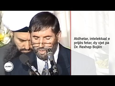 Atdhetar, intelektual e prijës fetar, dy vjet pa Dr. Rexhep Bojën