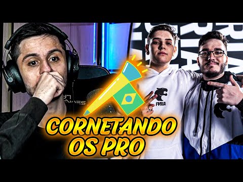 FAZE CLAN RECLAMOU DO REMAKE CLAN! NÃO TM MAIS TIME BOBO NO BR6 - CORNETANDO OS PRO