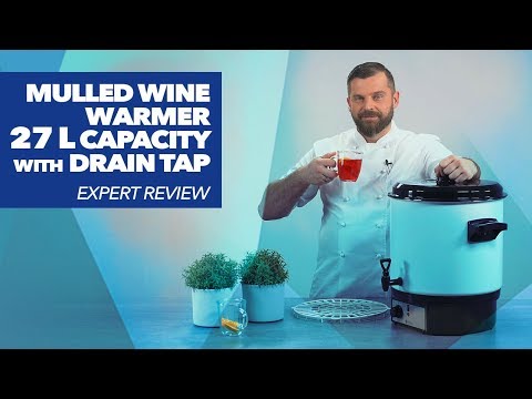 video - Mulled Wine Warmer - 27 L - Drain Tap