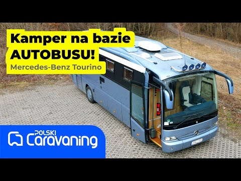 Super projekt kampera zabudowanego na autobusie Mercedes Benz Tourino o DMC 18 ton od Balcamp