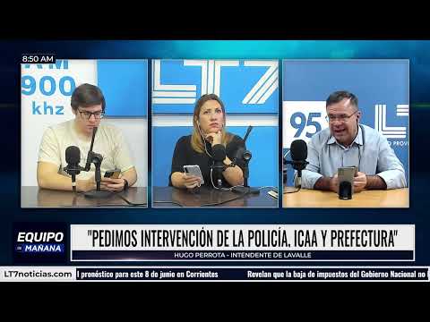 Intoxicación: "En Lavalle no se usan agroquímicos", charlamos con Hugo Perrota, Intendente