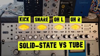 Video thumbnail for Universal Audio 4-710d Preamp DEMO:  Tube VS Solid State + 1176 Style Compression (DRUMS) by Riot City Studios