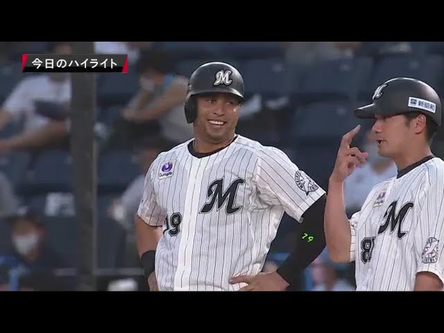 8/14 マリーンズ対ファイターズ ハイライト