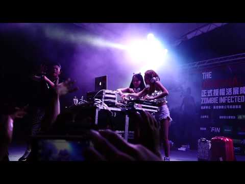 DJ.Alyshia and DJ.Mira run for your lives in taiwan 1 2014