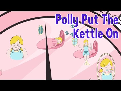 Polly Put The Kettle On Nursery Rhyme by Oxbridge Baby Video