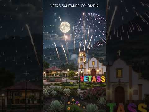 🌕 Vetas Santander como nunca lo habías imaginado | Luna llena y fuegos artificiales ✨🎆