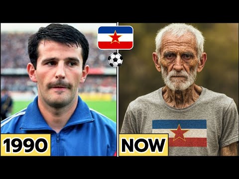 Yugoslavia 🇾🇺 World Cup 1990 Squad ⚽ Then and Now