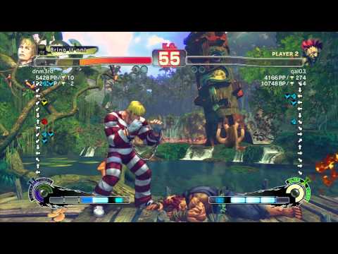 SSF4 AE: Sasaki (Cody) vs qal03 (Akuma) - Ranked Match (720p HD)