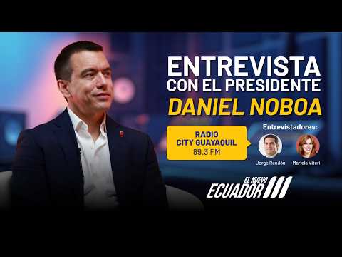 Entrevista con el presidente Daniel Noboa