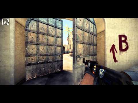 NBK and Happy 2v5 vs Dignitas Dust 2 Overtime - Dreamhack Tours 2015