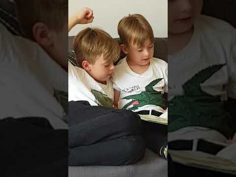 03.09.2018 brothers reading Max 6 Alex 10