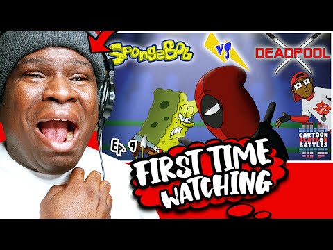 Verbalase - Spongebob vs Deadpool - Cartoon Beatbox Battles - REACTION