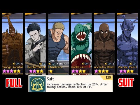 TEAM FULL SUIT - ONE PUNCH MAN THE STRONGEST