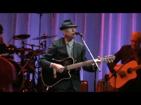 Las Vegas, The Darkness, Leonard Cohen,  Caesars Palace, November 12th 2009