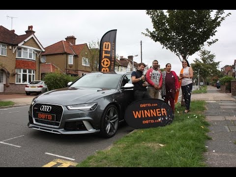 Winner! Week 38 2016 - Audi RS6 plus £10,000! (September 19th - 25th)