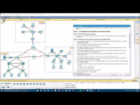 Packet Tracer//NAT Operations 11.1.2.6