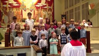 Children&#39;s Choir -Somebody&#39;s Knocking At Your Door