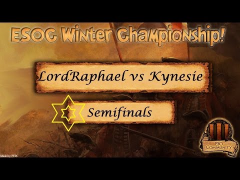 ESOC Winter Tourney - Semifinals: LordRaphael vs Kynesie