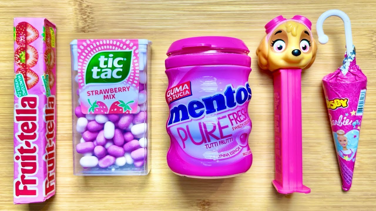 🍭Unpack Candies Mentos Candy Pikachu Chupa Chups | Unpacking | ASMR | Satisfying Video