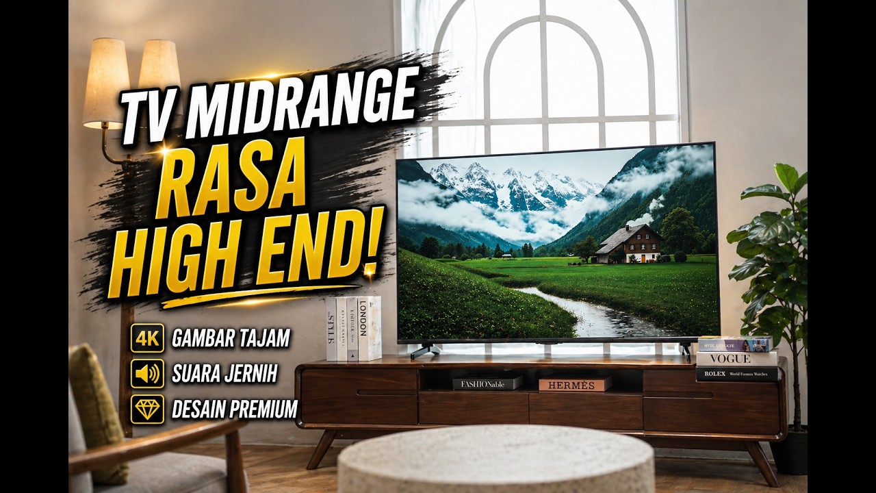 Jangan Beli TV Premium Dulu‼️ Hisense Mini LED TV E8S Ini Speknya Nggak Masuk Akal‼️