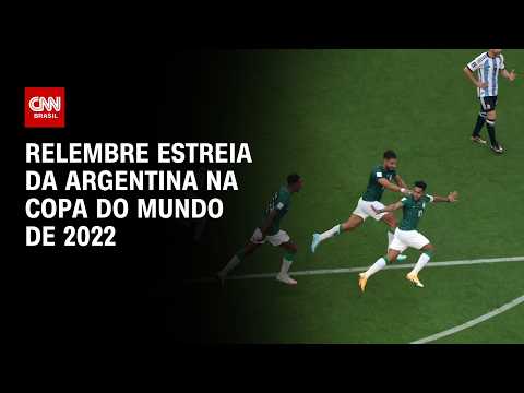 Copa do Mundo: Em 2022, Argentina foi derrotada em estreia; relembre | ARQUIVO CNN
