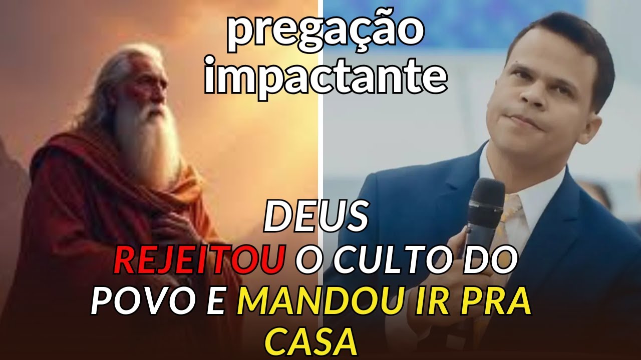 "O homem mais íntimo de Deus" Só Moisés ficou | Pr. Elizeu Rodrigues