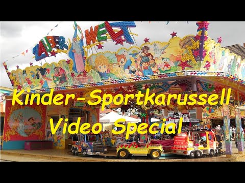Kinderkarussell "Sportkarussell" Funfair Kirmes Video Special Mix