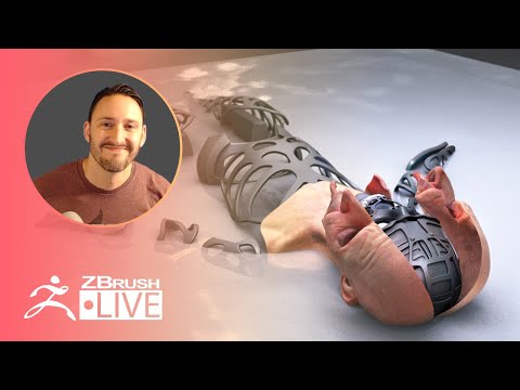 3D Model a Westworld Robot #withme ! - Michael Pavlovich - Part 2