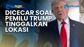 Trump Ngamuk dan Tinggalkan Wawancara, Tak Terima Dicecar Soal Pemilu dan Iran