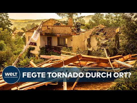 HEFTIGE UNWETTER: Tobte ein Tornado durch Asweiler im Saarland?